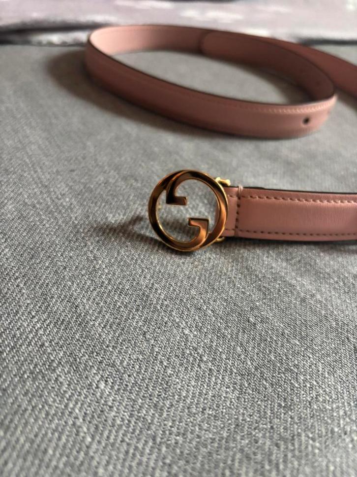 Gucci riem, Kleding | Dames, Riemen en Ceinturen, Zo goed als nieuw, Tailleriem, 90 tot 100 cm, 3 tot 5 cm, Overige kleuren, Echt leder