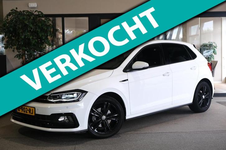 Volkswagen Polo 1.0 TSI 2x R-line DSG Virtual Apple Carplay, Auto's, Volkswagen, Bedrijf, Te koop, Polo, ABS, Airbags, Airconditioning