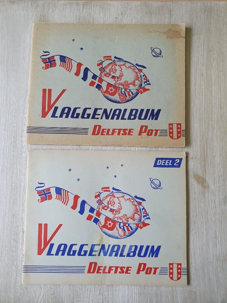 4 stuks VINTAGE verzamelalbums, Ophalen of Verzenden