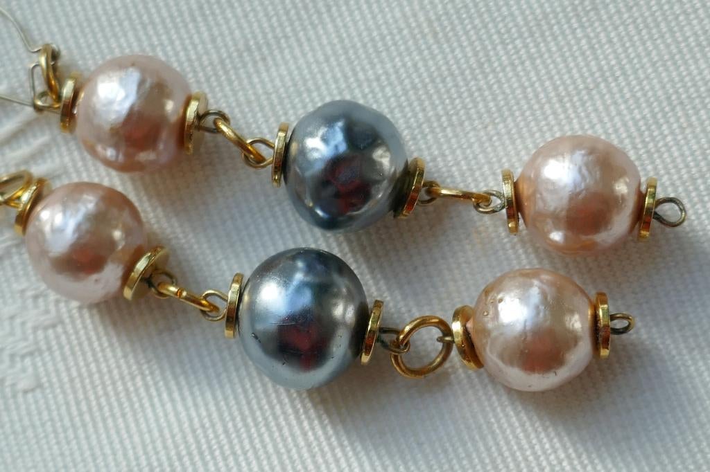 Oorhangers met barok parels, Sieraden, Tassen en Uiterlijk, Oorbellen, Overige materialen, Hangers, Verzenden, Nieuw