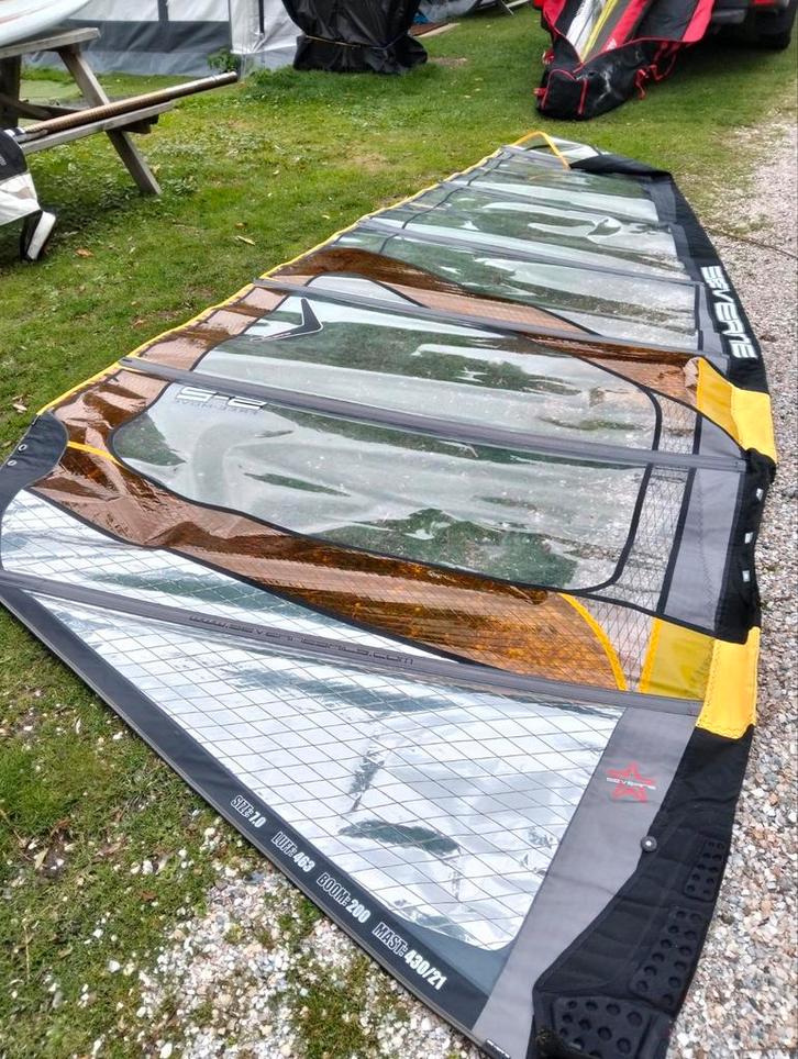 GS blow 5.7 /  Severne  S2  7.0, Watersport en Boten, Windsurfen, Gebruikt, Zeil, Minder dan 250 cm, Ophalen