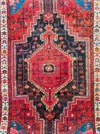 Handgeknoopt Perzisch wol tapijt Hamadan Iran 102x153cm, Huis en Inrichting, Perzisch vintage oosters HYPE, 100 tot 150 cm, 150 tot 200 cm
