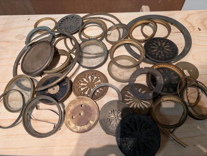 Pendule onderdelen alles een koop €20., Antiek en Kunst, Antiek | Klokken, Ophalen
