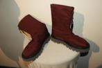 Elena Iachi bordeaux rode laarzen stoffeerd en gevoerd 38, Kleding | Dames, Schoenen, Hoge laarzen, Verzenden, Nieuw, Elena achi