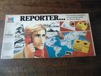Vintage Reporter Spel van MB, Een of twee spelers, Ophalen of Verzenden, Gebruikt, MB Spellen