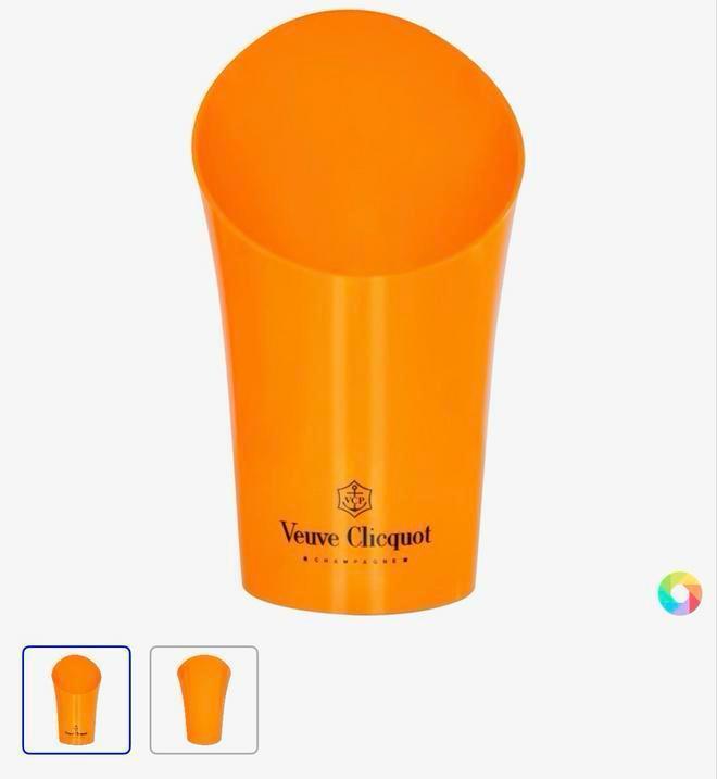 Veuve Clicquot Wijnkoeler - Oranje, Huis en Inrichting, Keuken | Keukenbenodigdheden, Nieuw, Ophalen