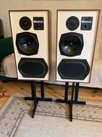 KEF104aB Luidsprekers, 42-48 Great Portland Street London W1W 7NB, United Kingdom, 60 tot 120 watt, KEF, Front, Rear of Stereo speakers