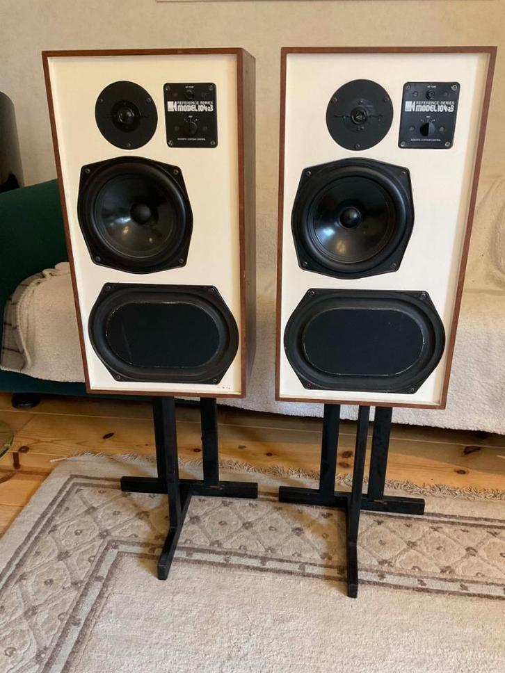 KEF104aB Luidsprekers, Audio, Tv en Foto, Luidsprekers, Gebruikt, Front, Rear of Stereo speakers, 60 tot 120 watt, Overige merken