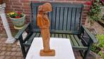 oud religie beeld hout filipijnen maria met kind, Antiek en Kunst, Antiek | Religie, Ophalen of Verzenden