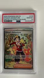 Pokémon psa 2x entei promo, ethan adventure psa 10, Ophalen of Verzenden, Zo goed als nieuw