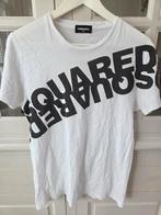 Dsquared t-shirt wit / zwart mt: 16Y / S, Ophalen of Verzenden, Zo goed als nieuw, Wit