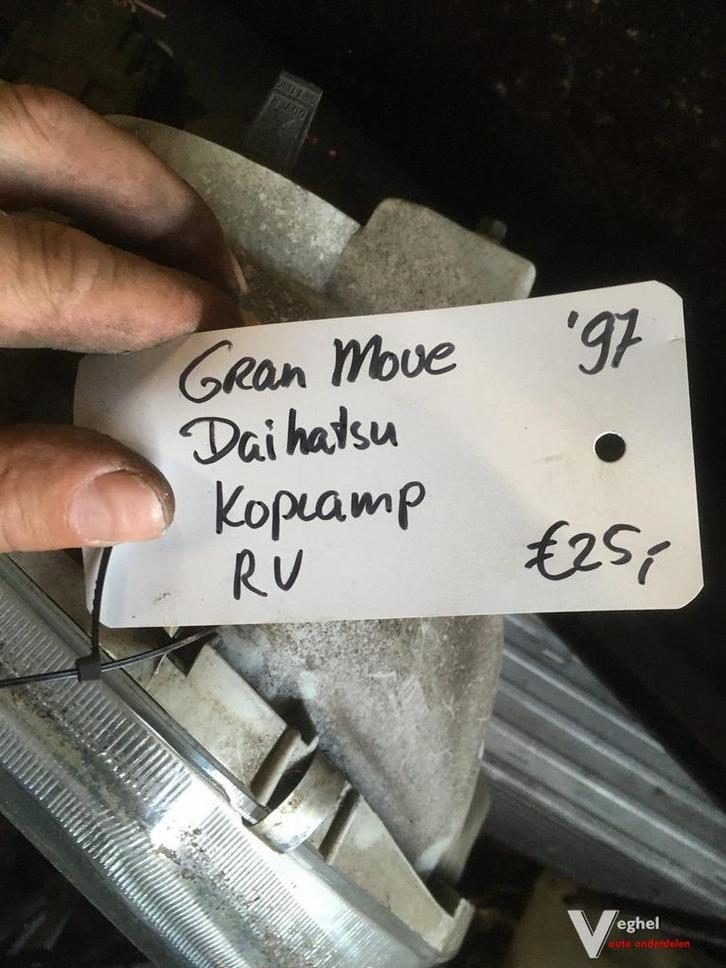 Daihatsu Grand Move koplamp rechts 1997, Auto-onderdelen, Verlichting, Gebruikt, Ophalen of Verzenden