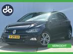 Volkswagen Polo 1.0 TSI DSG AUTOM. Highline Business R DIGI, Stof, Gebruikt, 95 pk, Zwart