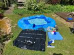 Intex easy set zwembad met pomp en solar mat, Tuin en Terras, Zwembaden, 300 cm of meer, 200 tot 400 cm, Rond, Ophalen of Verzenden