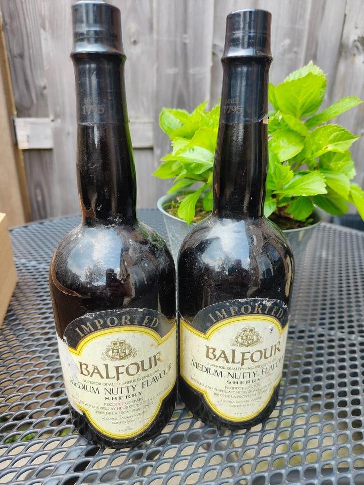 Balfour Medium Nutty Flavour Sherry, Verzamelen, Wijnen, Nieuw, Rode wijn, Frankrijk, Vol, Ophalen of Verzenden