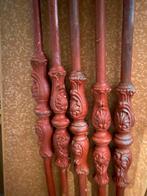 Oude smeedijzeren/balusters/trapspijlen., Antiek en Kunst, Ophalen