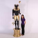 Khnum 235 cm - Khnum beeld op base, Verzamelen, Beelden en Beeldjes, Ophalen, Nieuw, Dier