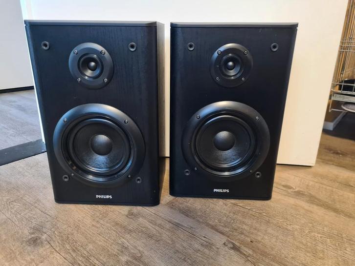 Philips FB 651, Audio, Tv en Foto, Luidsprekers, Zo goed als nieuw, Front, Rear of Stereo speakers, Minder dan 60 watt, Philips