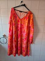 Friskleuren jurk merk sheilay maat xxl rood roze oranje, Verzenden, Maat 46/48 (XL) of groter, Zo goed als nieuw, Rood