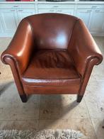 2 Chesterfield fauteuils, Ophalen, Gebruikt, 75 tot 100 cm, Klassiek Chesterfield