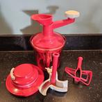 Tupperware SuperSonic Chopper + mixer, Huis en Inrichting, Keuken | Tupperware, Ophalen of Verzenden, Zo goed als nieuw, Rood