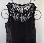 Zwarte kant jurk zomer h&m S, H&M, Zwart, Ophalen of Verzenden, Knielengte