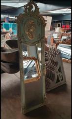 FRANSE BROCANTE BAROK SPIEGEL 50X175 CM, Ophalen of Verzenden, Overige vormen, 50 tot 100 cm, 150 tot 200 cm