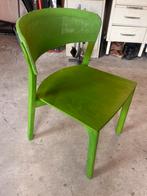 Stoel hout groen eetkamerstoel ARCO design, Huis en Inrichting, Ophalen, Gebruikt, Overige kleuren, Eén