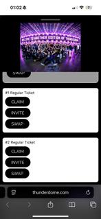 Thunderdome 2025 ticket, Tickets en Kaartjes, Concerten | Dance, Eén persoon