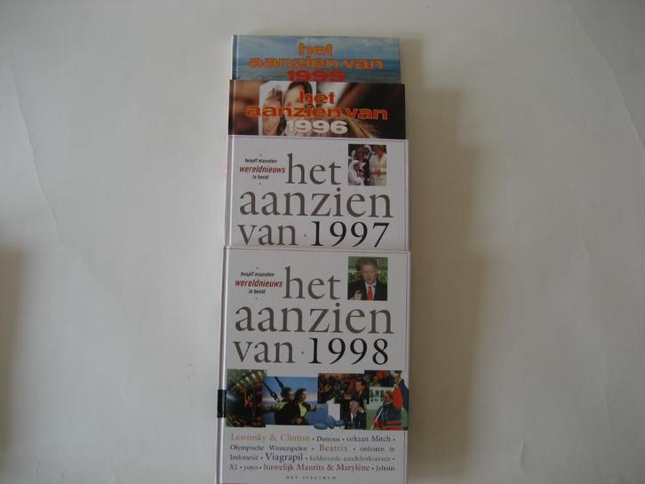 Aanzien, het Aanzien van,het Jaar,Jaarboeken ,7 stuks, 1997, Boeken, Geschiedenis | Wereld, Nieuw, Overige gebieden, 20e eeuw of later