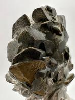 Benz calciet met pyriet - Hubei, China, Ophalen of Verzenden, Mineraal