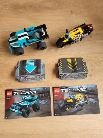 Lego technic 42058 en 42059 pull back beschikbaar voor biedingen