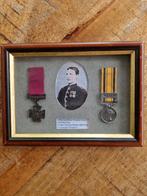 Victoria Cross Medaille Thomas Flawn, Ophalen of Verzenden, Lintje, Medaille of Wings
