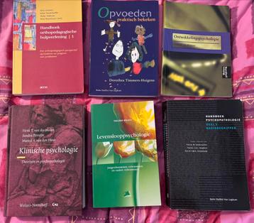 (Studie)boeken Psychologie / Orthopedagogiek / Social Work beschikbaar voor biedingen