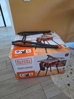 Zaagtafel black & decker BS720-QS, Doe-het-zelf en Verbouw, Gereedschap | Zaagmachines, Ophalen, Zo goed als nieuw, 1200 watt of meer