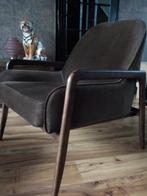 fauteuil stoel deens design vintage stijl, Huis en Inrichting, Ophalen, Hout, 75 tot 100 cm, Zo goed als nieuw