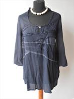 Sandwich - prachtige blauwe tuniek blouse - 38, Maat 38/40 (M), Zo goed als nieuw, Sandwich, Verzenden