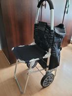 Boodschappen trolley met zitje., Ophalen, Gebruikt