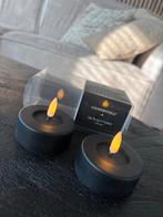 LED Waxinelichtjes - Sfeervolle Verlichting!, Huis en Inrichting, Woonaccessoires | Kandelaars en Kaarsen, Kunststof, Zwart, Dracht 39