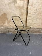 Vintage design plia castelli plexiglas stoel, Huis en Inrichting, Ophalen of Verzenden, Zo goed als nieuw, Eén