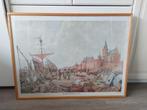 Isings schoolplaat 'Hanzestad Kampen', Ophalen, Geschiedenis