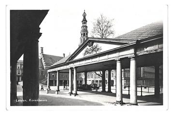 977078 Leiden 1956 Korenbeurs Nette oude kaart Onbeschreven beschikbaar voor biedingen