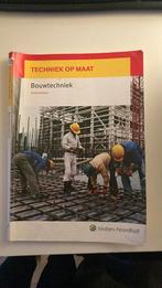 Bouwtechniek (bronnenboek) uit serie Techniek op Maat, Boeken, Gelezen, Bouwkunde, Ophalen of Verzenden, D. Brinkman / V. Buma / P.G. Jellema / A.R. Stap / H.A. Verrijt