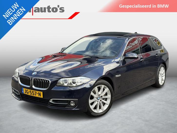 BMW 5-serie Touring 528xi Luxury Edition, Auto's, BMW, Bedrijf, Te koop, 5-Serie, 360° camera, 4x4, ABS, Achteruitrijcamera, Airbags