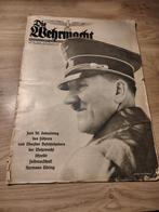 Die Wehrmacht 1939 Nr. 8 cover Adolf Hitler, Ophalen of Verzenden, Duitsland, Boek of Tijdschrift