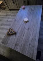 mooie nette salon tafel, Huis en Inrichting, Ophalen, 100 tot 150 cm, Eikenhout, 50 tot 100 cm