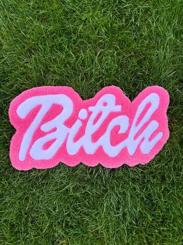 Barbie Bitch Tufted Rug - home decor, handmade tufted rug, c beschikbaar voor biedingen