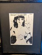 Vlissingen kunstenaar tekenaar muzikant Rob Meijer portret, Verzenden