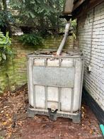 Regenwatertank - IBC Container 1000L, Tuin en Terras, Regentonnen, Kunststof, Gebruikt, Met kraantje, 150 liter of meer