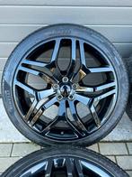 22” INCH ORIGINELE RANGE ROVER SVR VELGEN ZWART SPORT VOGUE, Auto-onderdelen, Banden en Velgen, Ophalen, Velg(en), 285 mm, Overige maten